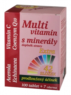 Medpharma Multivitamin - minerál 42 složek 107 tablet