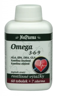 MedPharma Omega 3-6-9 mastné kyseliny 67 tobolek