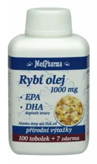 MedPharma Rybí olej 107 kapslí
