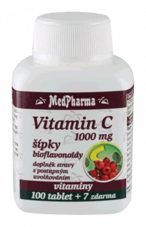 MedPharma Vitamin C 1000mg s šípky 107 tablet