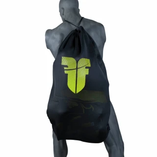Síťová taška Fighter mesh - černá/žlutá