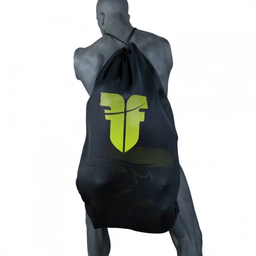 Síťová taška Fighter mesh - černá/žlutá
