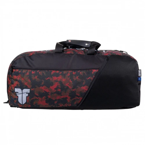 Sportovní taška Fighter - Red camo L