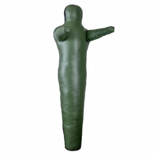 Figurína Fighter, jednonohá, zelená, 0127P1N-Z 170