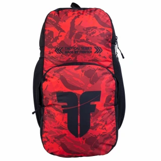 Fighter batoh M - bush/camo/red, FBG-25-BCM-RD 60 x 30 x 15 cm