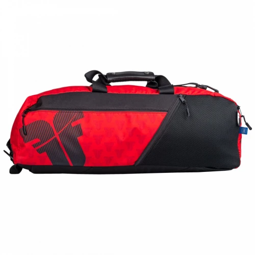 Sportovní taška Fighter - červené logo, FTS-15-FLG-RD M