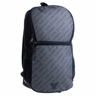 Fighter batoh velikosti S - logo šedá S