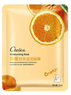 Chelica moisturizing mask 25ml – plátýnková hydratační maska Varianta: Orange