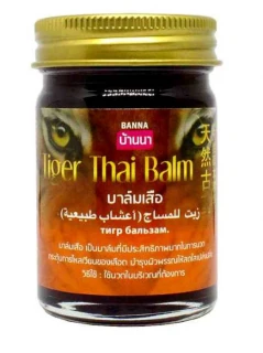 Banna tiger Thai balm 50g – hřejivý bylinný balzám