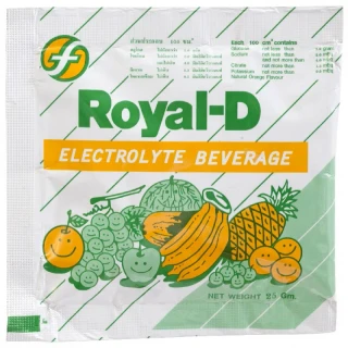 Royal-D electrolyte beverage 25g - práškový nápoj s elektrolyty