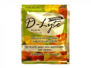 D-Lyte complex electrolyte 25g - instantní nápoj s elektrolyty a minerály
