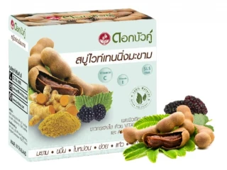 Dok Bua Ku tamarind soap vitamin C & E 85g – bylinné mýdlo