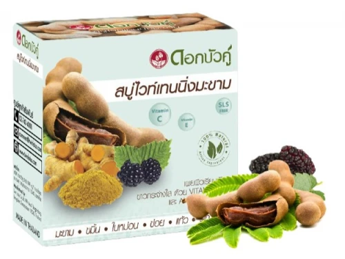 Dok Bua Ku tamarind soap vitamin C & E 85g – bylinné mýdlo