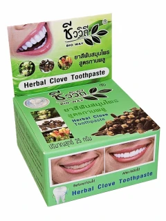 Bio Way herbal clove toothpaste 25g - bylinná zubní pasta s…