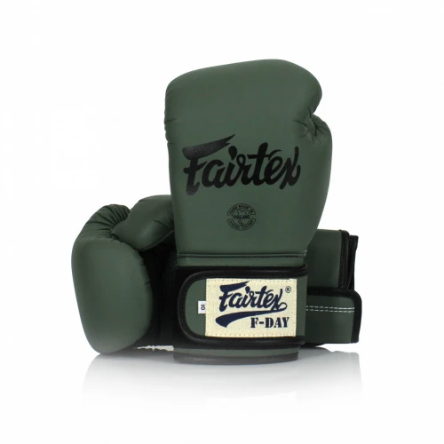 Fairtex Boxerské rukavice F-DAY BGV11 - zelené