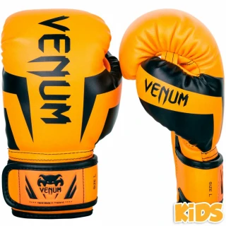 Dětské Boxerské rukavice VENUM ELITE - oranžové