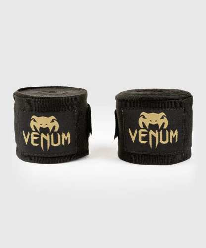 Boxerské bandáže značky VENUM KONTACT - 2,5 m Black/Gold