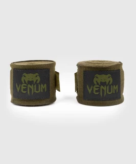 Boxerské bandáže značky VENUM KONTACT - 4 m Khaki/Black