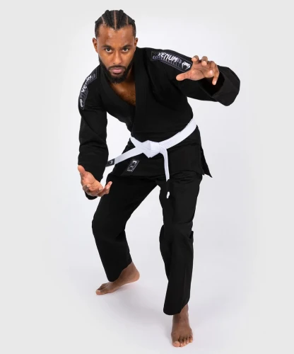 Kimono na BJJ Venum First GI - Black + Bílí pásek zdarma