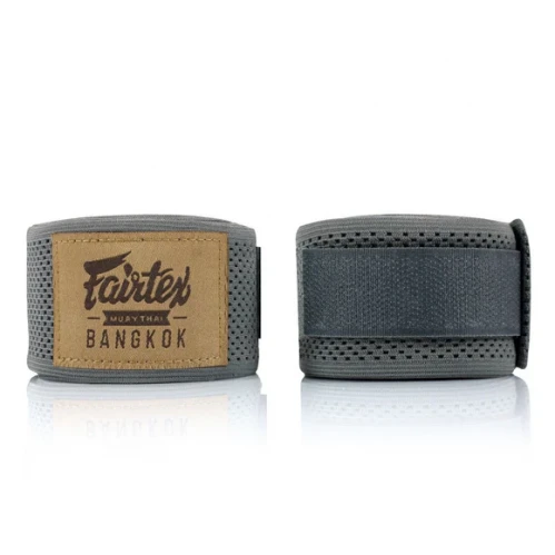 FAIRTEX Boxerské bandáže Elastic - šedé