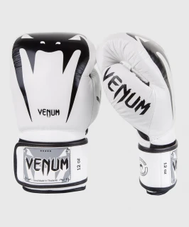 Boxerské rukavice VENUM GIANT 3.0 kůže - bílé