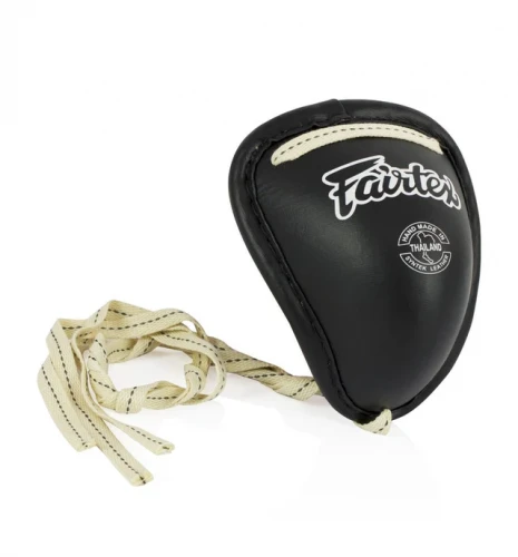 Kovový suspenzor FAIRTEX Muay Thai Steel - černý