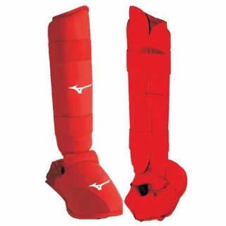 Chrániče holení MIZUNO na karate - červené