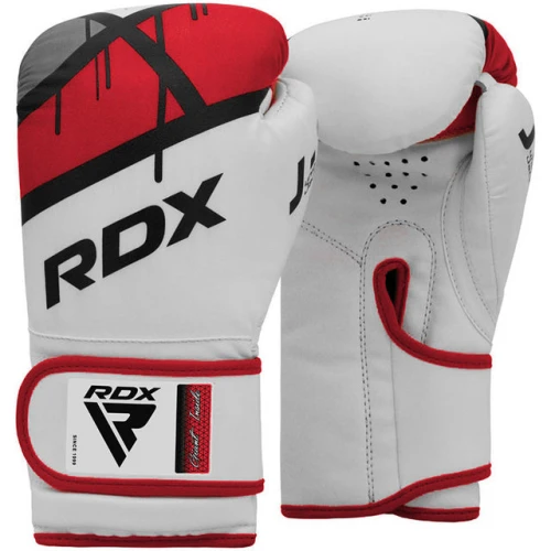 RDX Dětské Boxerské rukavice J7 6oz - bílo/červené