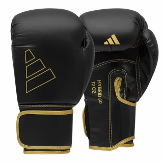 Boxerské rukavice Adidas Hybrid 80 - černo/zlaté