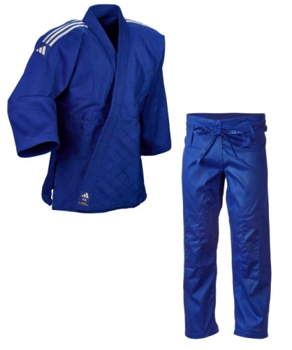 Dětské Kimono Adidas Judo Gi Club J350B - modro/stříbrné