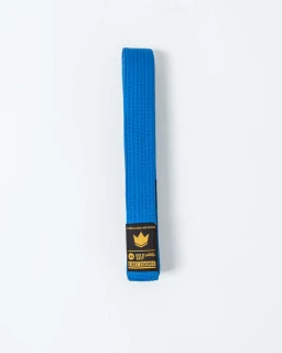 Pásek KINGZ Gold Label V2 Jiu Jitsu - modrý