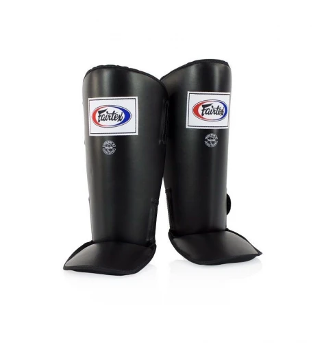 Chrániče holení na thajský box Fairtex SP1 - černé