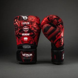 Boxerské rukavice Venum 20th Anniversary - černo/červené