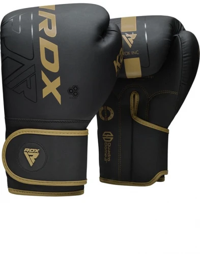 RDX Boxerské rukavice F6 Kara - černo/zlaté