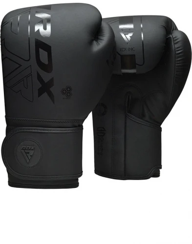 RDX Boxerské rukavice F6 Kara - černo/černé