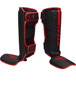 RDX Chrániče holení F6 KARA MMA - černo/červené