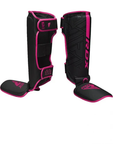 RDX Chrániče holení F6 KARA MMA - černo/růžové
