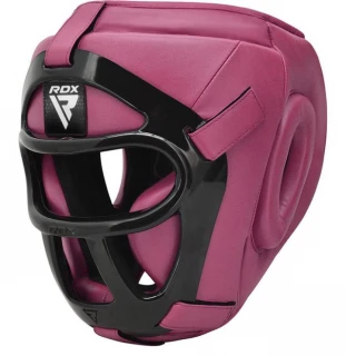 RDX Přilba T1 with Removable Face Cage - růžová