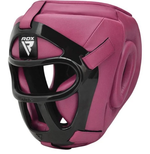 RDX Přilba T1 with Removable Face Cage - růžová