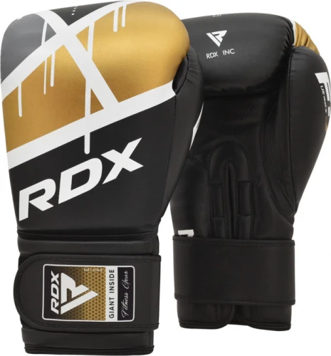 RDX Dětské Boxerské rukavice F7 Ego - černo/zlaté