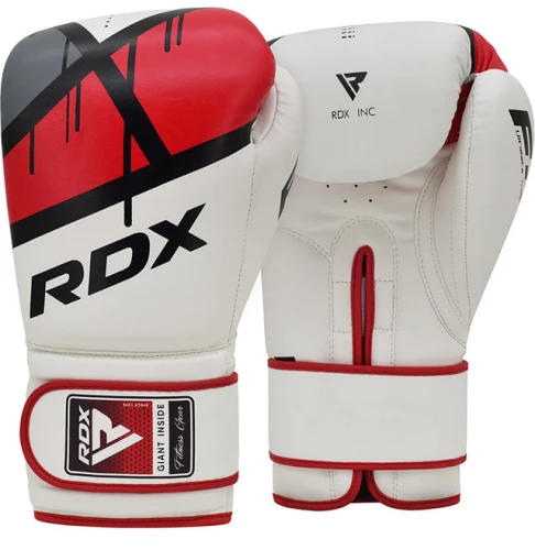 RDX Dětské Boxerské rukavice F7 Ego - bílo/červené