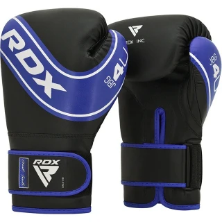 RDX Dětské Boxerské rukavice 4B Robo - černé modré