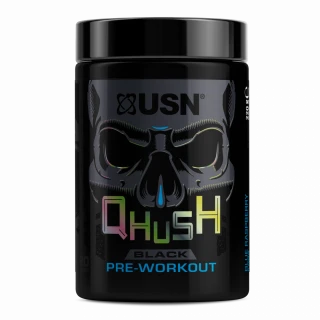 USN Qhush Black Pre - Workout 220 g blue raspberry