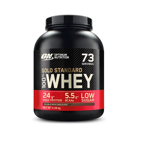 Optimum Nutrition 100% Whey Gold Standard double rich…