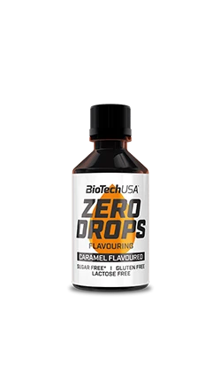 BioTech USA Zero Drops ořechový nugát 50 ml