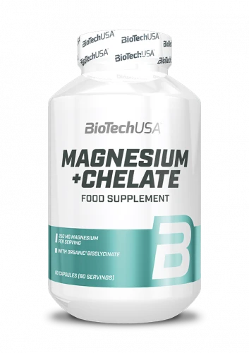 Biotech USA Magnesium + chelate 60 kapslí