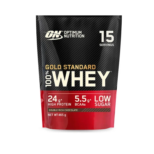 Optimum Nutrition 100% Whey Gold Standard 465 double rich…