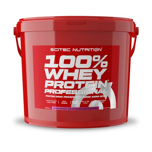 Scitec Nutrition 100% WP Professional 4000 g strawberry…