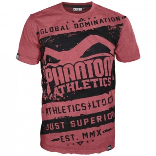Pánské tričko Phantom Walkout\" - červeno /černé
