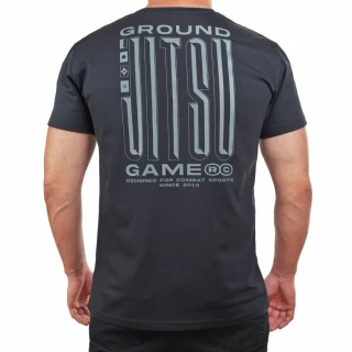 Pánské tričko Jitsu Ground Game antracitová